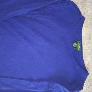 Lauren Ralph Lauren Long Sleeve Tee in Blue